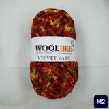 WOOLBEE Multicolor Velvet Yarn