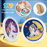 Handmade DIY Making Diamond Painting Set, Unicorn Diamond Painting