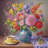 Flowers in the Vase Diamond Painting Kit