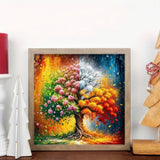Four Seasons Tree 11CT Cross-Stitch Kit 36x36cm