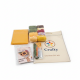 Crochet Sunflower Bouquet Kit – Wrapped DIY Flower Bouquet