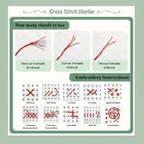 Colorful Bouquet 11CT Printed Fabric Cross-Stitch Kit