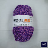 WOOLBEE Multicolor Velvet Yarn