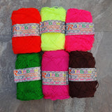 Rainbow 3ply Basic Beginner Yarn Kit with Accessories