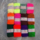 Rainbow 3ply Beginner Yarn Pack (6pc) for 3MM Hook