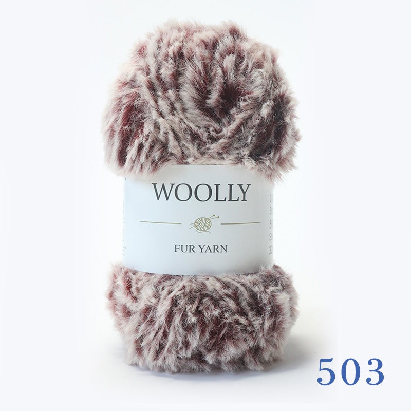 Woolly Fur Yarn Ball – Al Saeed Wool House