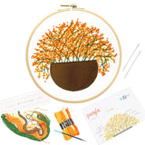 Embroidery Kit DIY - 8 Inch