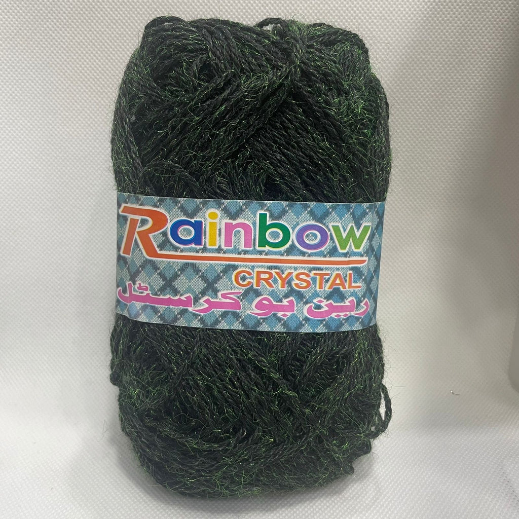 Rainbow Mohair Yarn Ball