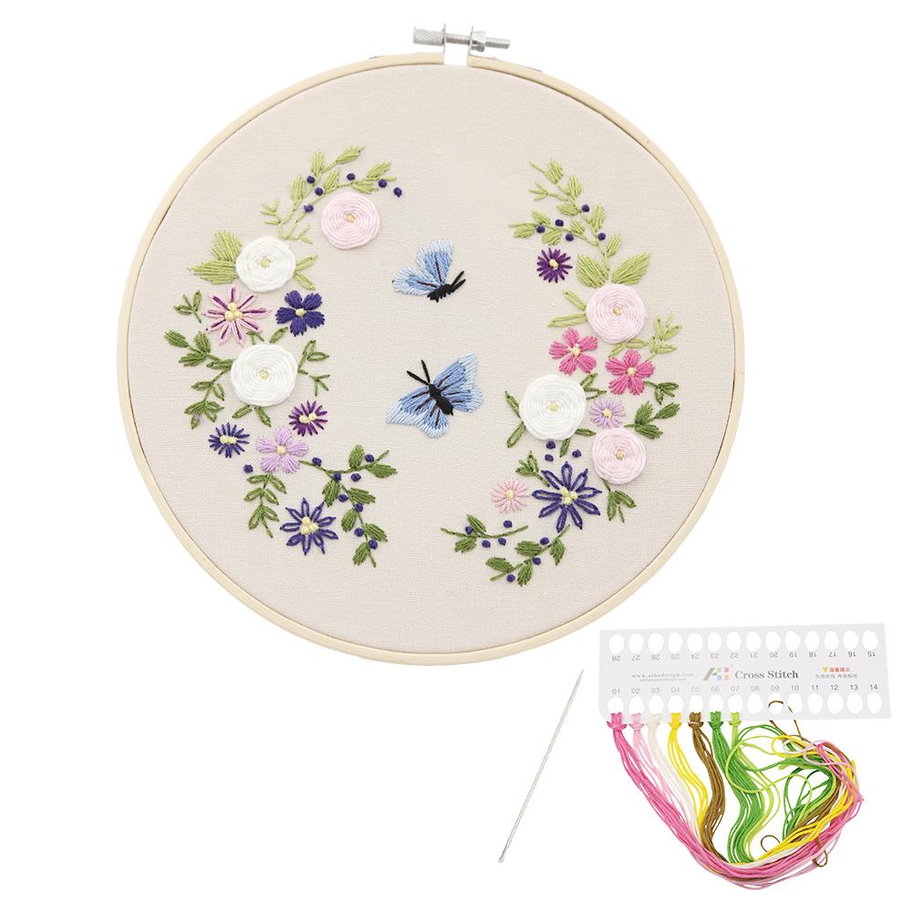 Embroidery Kit DIY - 8 Inch
