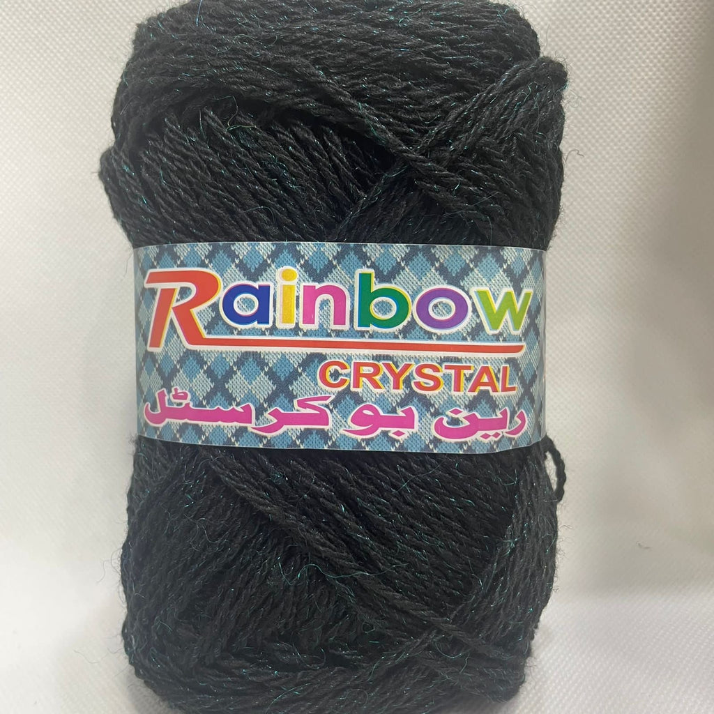 Rainbow Mohair Yarn Ball