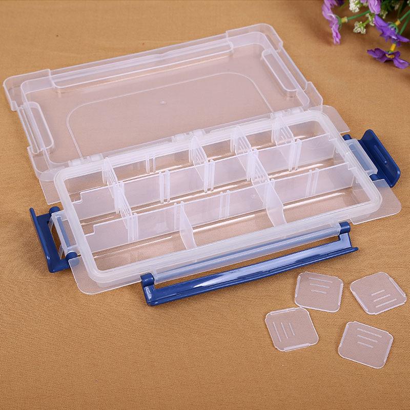 Plastic Storage Box - 15 Grid