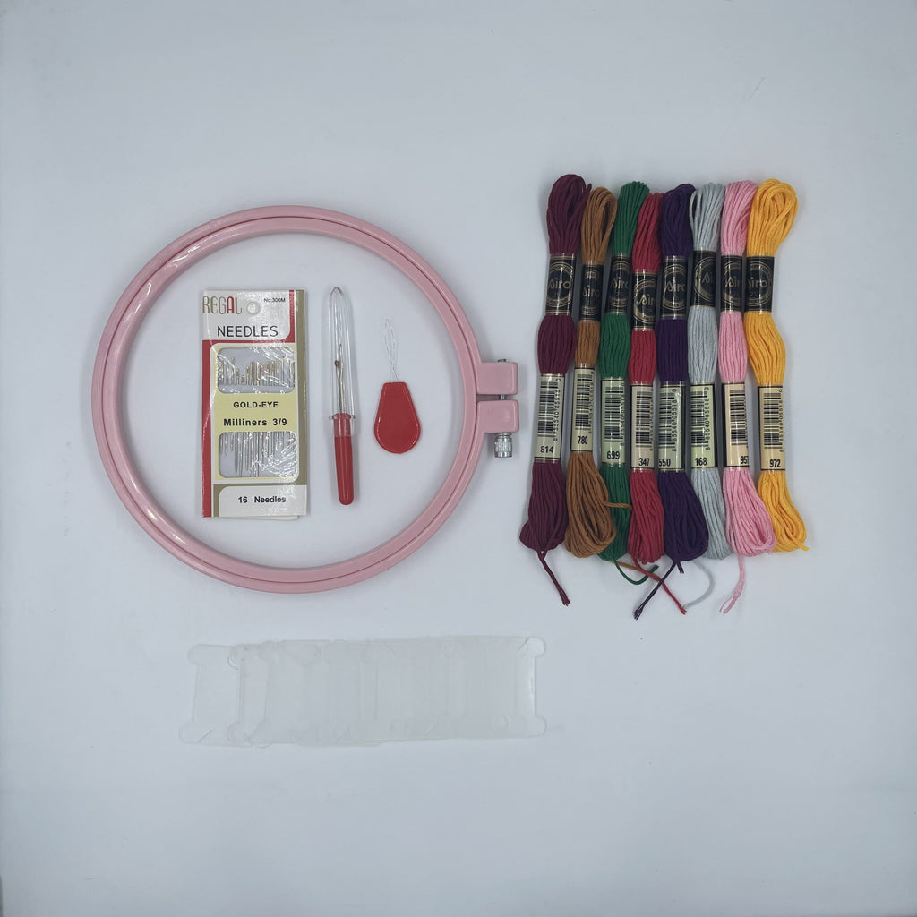 Embroidery Basic Kit (Imported)