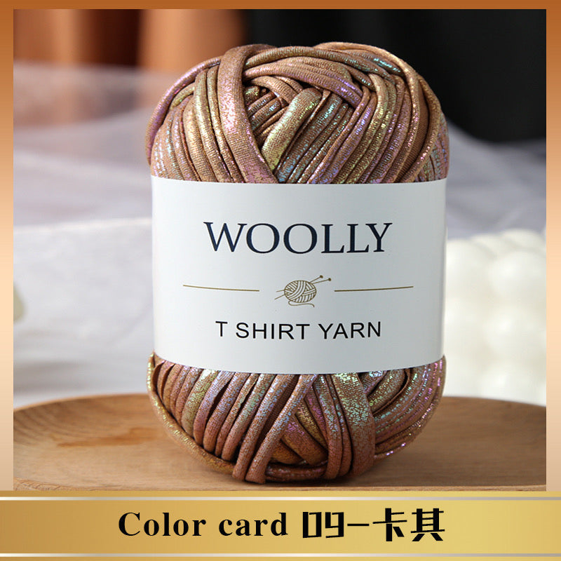 Woolly Metallic T Shirt Yarn