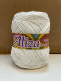 Aliza Yarn Ball Pack of 6 - (Free Crochet Hook)