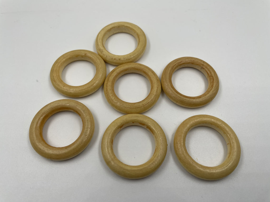 Macrame wooden rings - 50 mm, 50 pcs., Wooden Rings For Macrame -  valleyresorts.co.uk