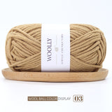 Woolly Acrylic Blended Chunky Yarn