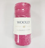 WOOLLY Macrame Cord/Cotton Cord Roll - 3MM