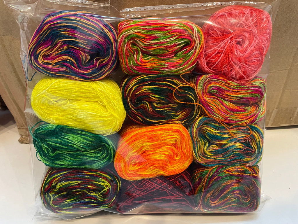 Multicolor Woolen Embroidery Thread (Pack of 12) – Al Saeed Wool House
