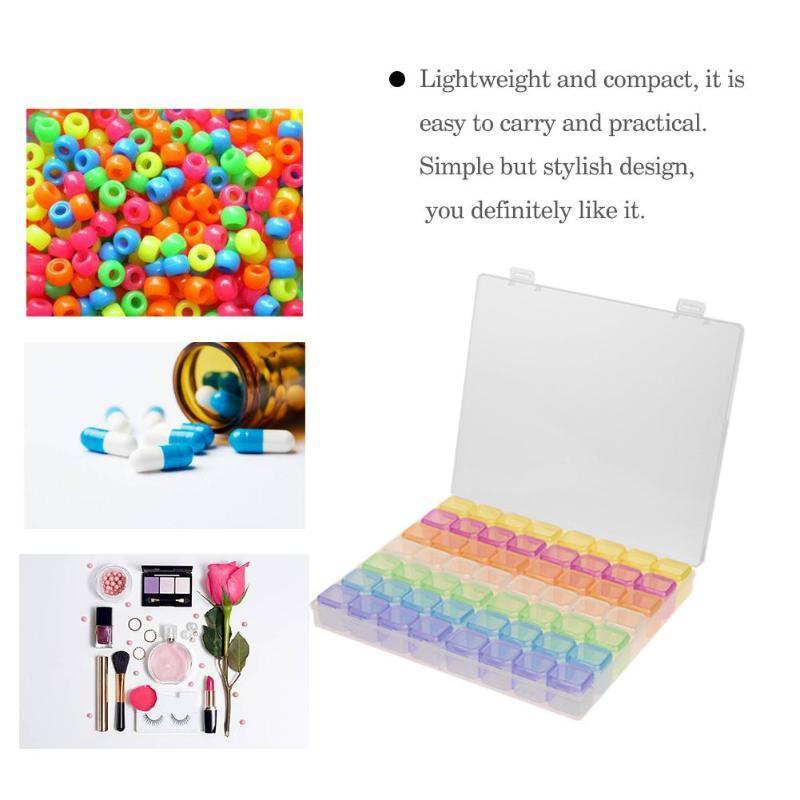 Diamond Painting Affordable Storage Containers 28/56 Grids Affordable Storage  Case Box Nails Glitter Rhinestone Crystal Beads Accessories Container From  Goodhopes, $1.02