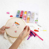 Embroidery/Cross Stitch Thread & Beads Kit