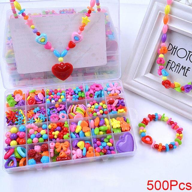 DIY Beads Kit for Kids Bracelets/Necklace