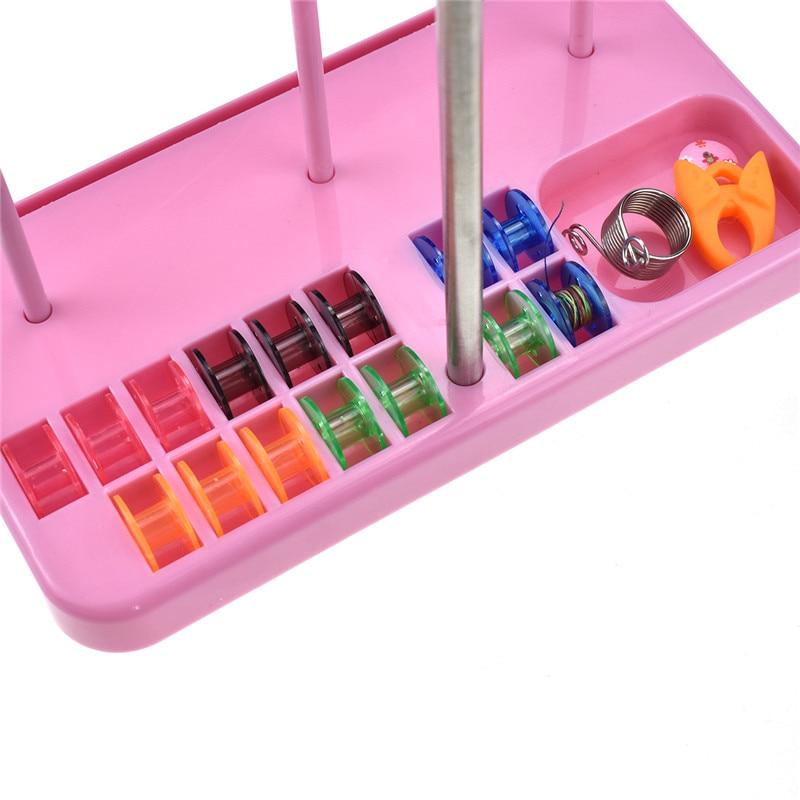 Multifunction Embroidery Thread Stand 3 Spools Stand Holder/Bobbin Holder