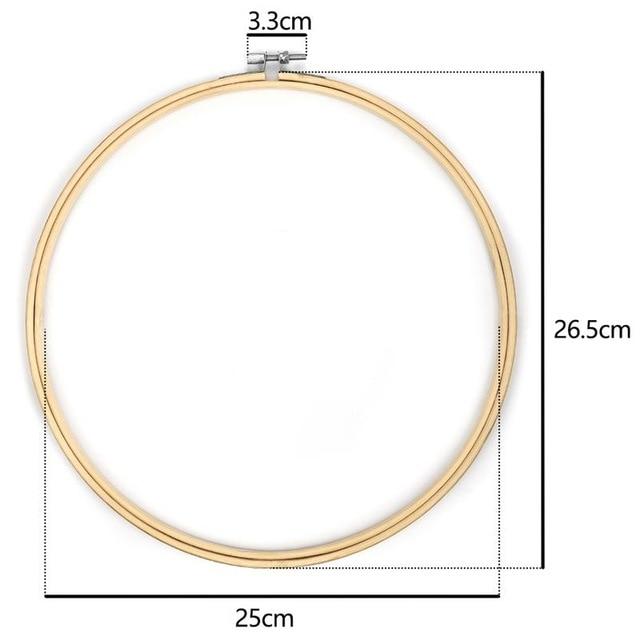 4 inch Wooden Embroidery hoop | 10 cm hoop with rounded edges