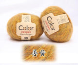 Colorful Mohair Wool Yarn