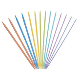 Plastic Knitting Needles Double Pointed - 7 Pairs (4.0mm-10.0mm)
