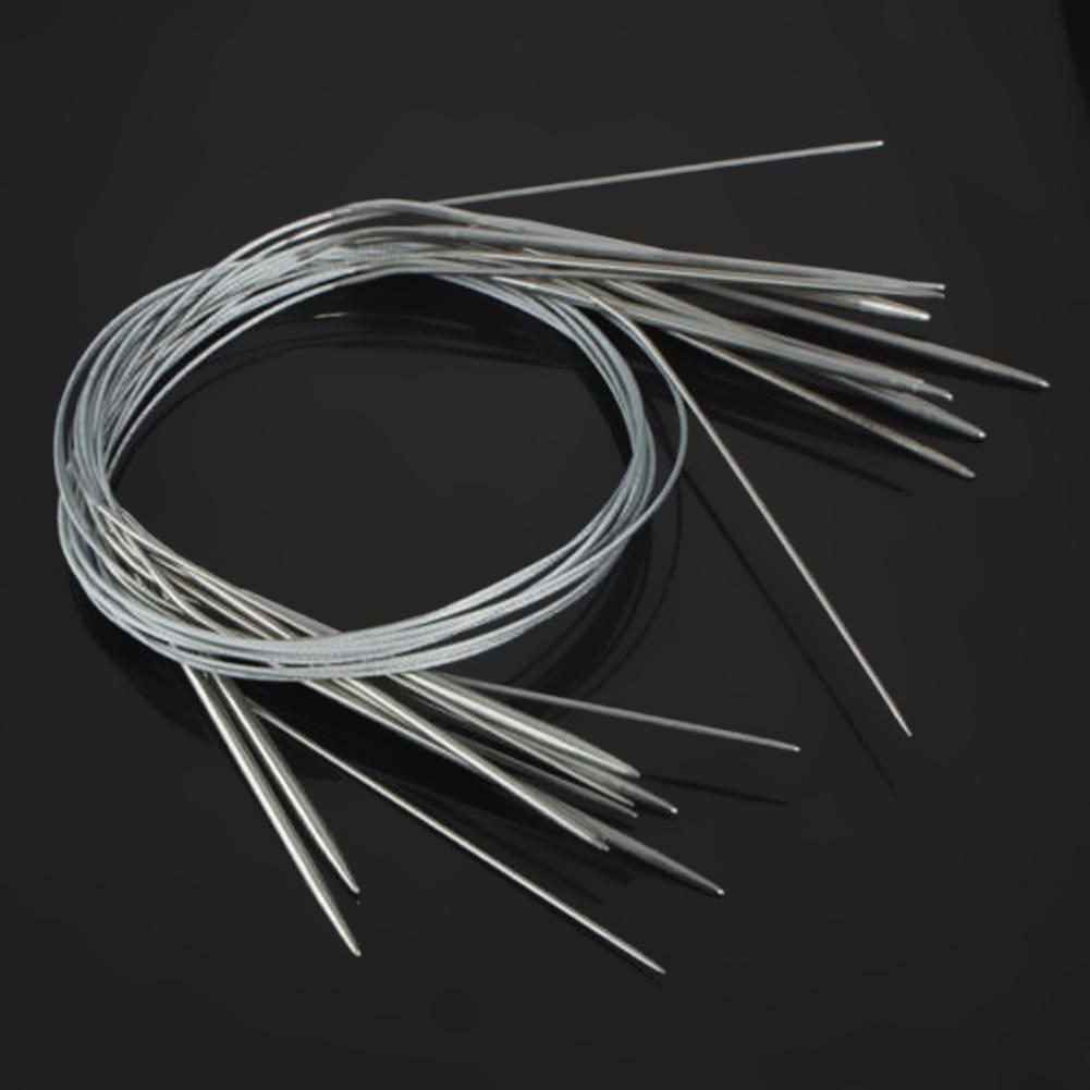 Stainless Circular Knitting Needle - 80cm