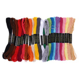 24 Mix Colors Embroidery Thread