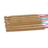 Bamboo Flexible Afghan Tunisian Carpet Crochet Hooks