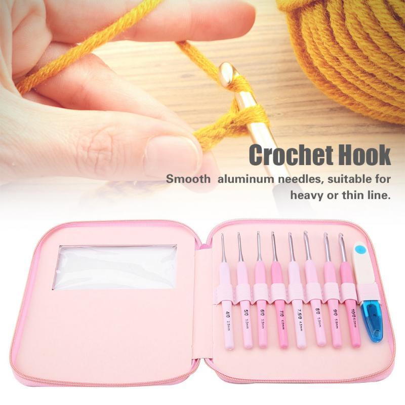 Gradient Color Crochet Hook Set